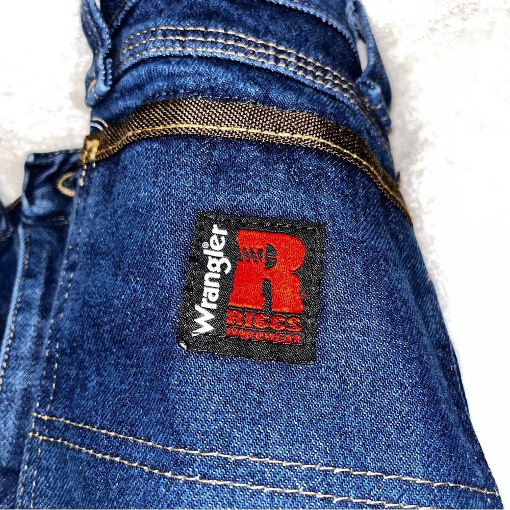 Wrangler 44/34 Riggs Workwear Carpenter Relaxed Fit 3W001AI Jeans  hammer loop
